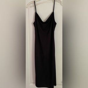 Black Silk dress size LG